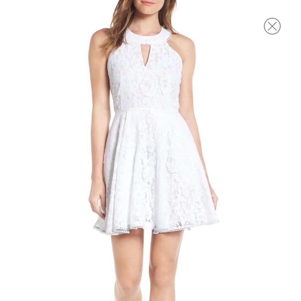 Draper James Payton Lace Fit & Flare Dress 6 NWT